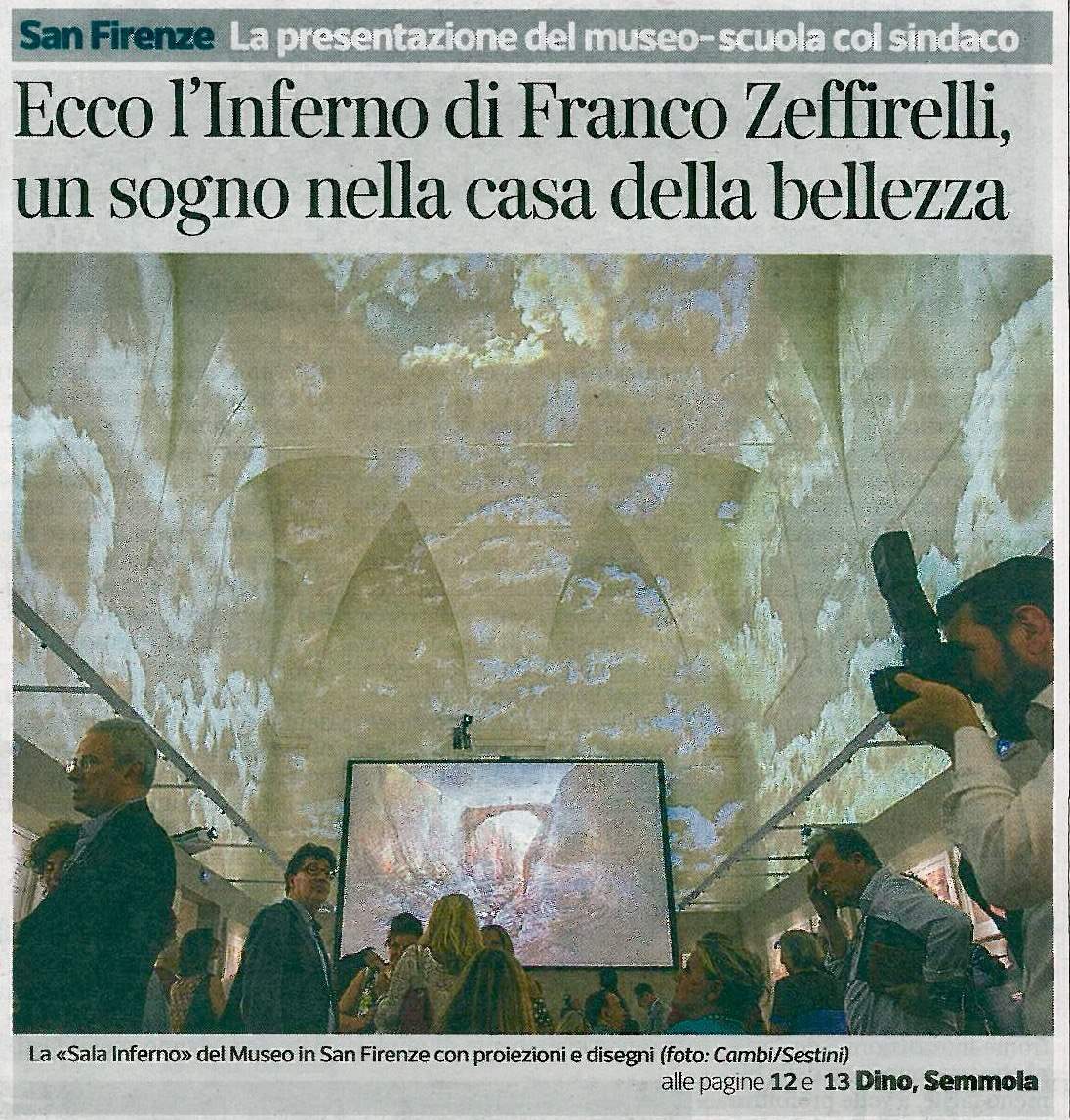 Sala Multimediale INFERNO