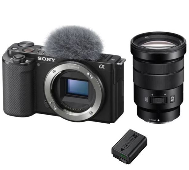 SONY ZVE-10 KIT OTTICA E BATTERIA
