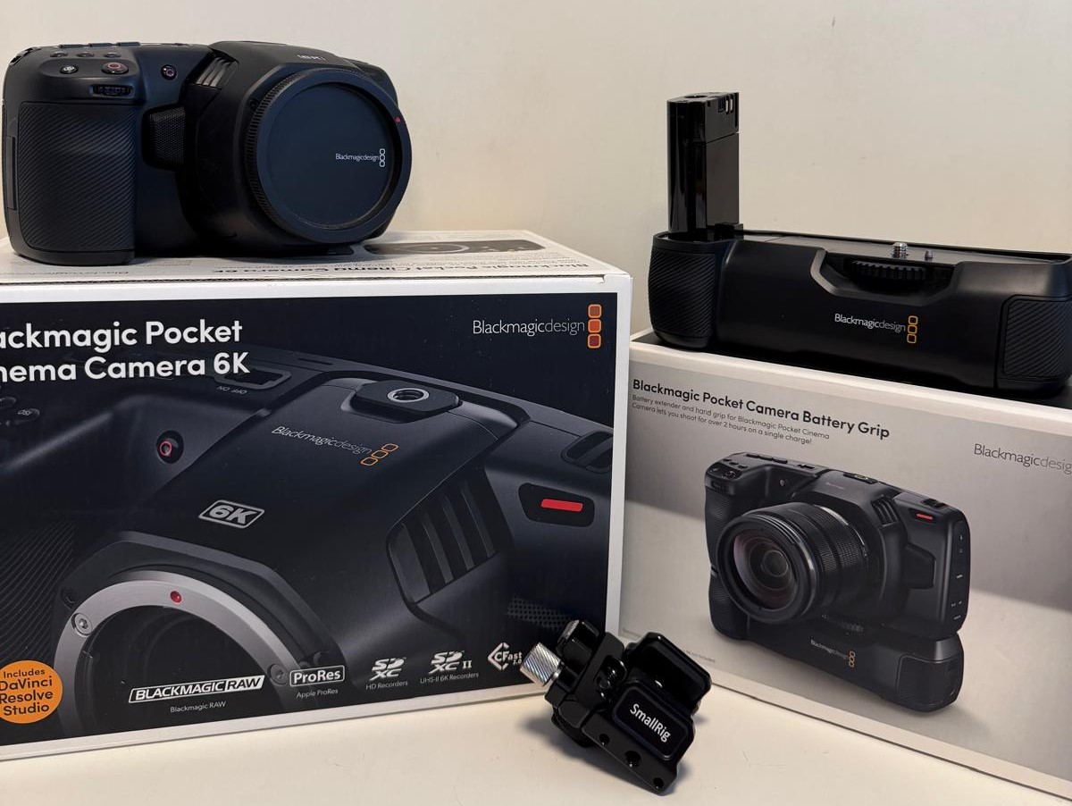 BLACKMAGIC POCKET CINEMA CAMERA 6K